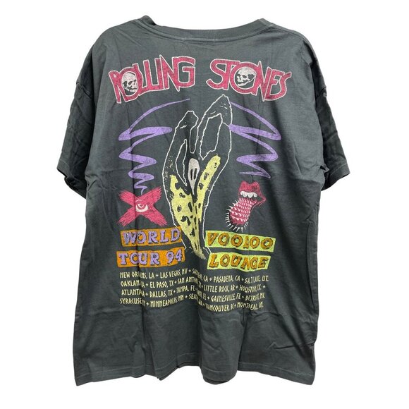 Revolve Daydreamer Medium Rolling Stones 1994 Voodoo Lounge Graphic Tee TShirt - Picture 5 of 8